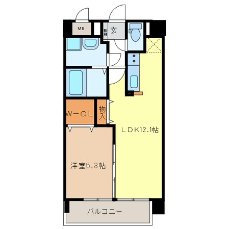 LIVE南新町の物件間取画像